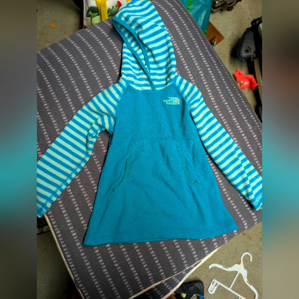 The North Face fleece dress 2T